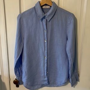 Mango linen blouse